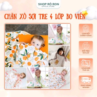 Chăn xô sợi tre 4 lớp - Chăn sợi tre ADEN ANAIS, MANNY, KILUTA - Chăn sợi tre cho bé - Shop Rô Ron