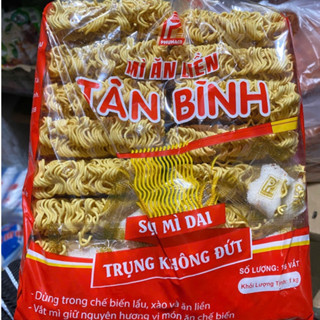  MÌ KÝ TÂN BÌNH GÓI 1KG - 16 VẮT MÌ TRỘN SỢI DAI GIÒN Mì Lẻ Cao Cấp Có Gia Vị Chuyên Dùng Nhà Hàng 