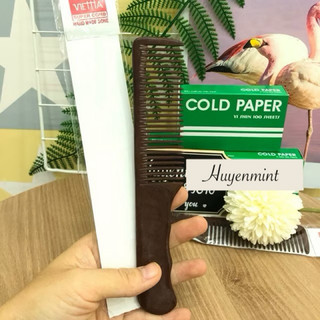 Lược gỗ thưa chảy tóc