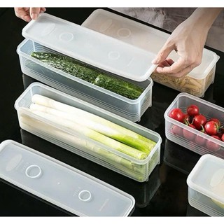Hộp Nhựa Đựng Hành Lá, Hành Tây, Thực Phẩm, Hộp Bảo Quản Rau, Củ, Quả Trong Tủ Lạnh Có Nắp, Giữ Thực Phẩm Luôn Tươi Mới