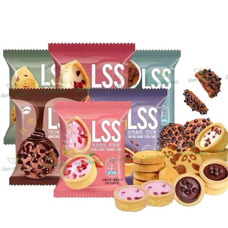 Túi 1kg bánh quy lss đủ 8 vị