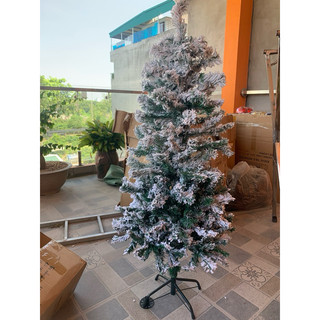 Cây Thông Noel Xanh Trơn 1m8 650 cành