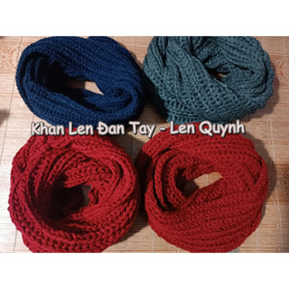 Khăn ống đan tay - phù hợp cho cả nam và nữ - kích thước Freesize đủ quàng 2 vòng quanh cổ