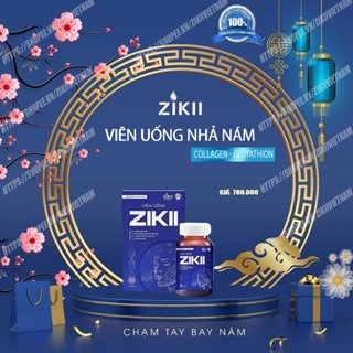 Viên uống nhả nam zikii colagen glutathion vitamin trắng da toàn thân, cân bằng nội tiết, giảm nám tàn nhang