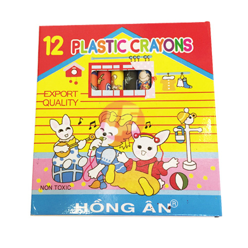 Sáp Hồng Ân 12 màu (Hộp)