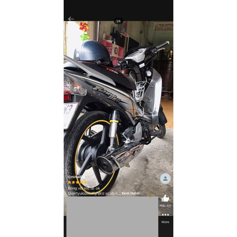 Bộ tem chữ Future neo 2006 phản quang hàng nhập Thái Lan chất lượng cao dành riêng cho dòng xe này, 