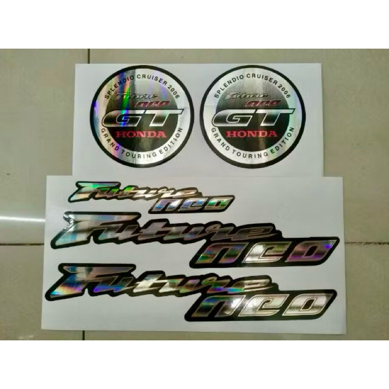 Bộ tem chữ Future neo 2006 phản quang hàng nhập Thái Lan chất lượng cao dành riêng cho dòng xe này, 