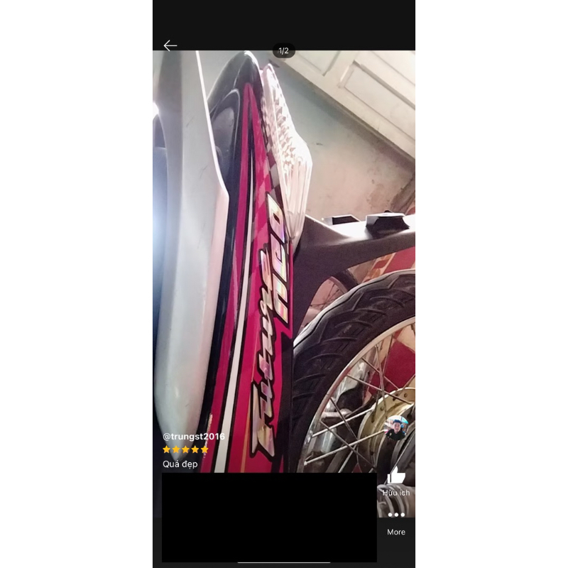 Bộ tem chữ Future neo 2006 phản quang hàng nhập Thái Lan chất lượng cao dành riêng cho dòng xe này, 