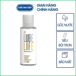 Gel bôi trơn cao cấp Lube Life gốc nước 60ml - Nhập Mỹ