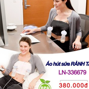 Áo hút sữa rảnh tay