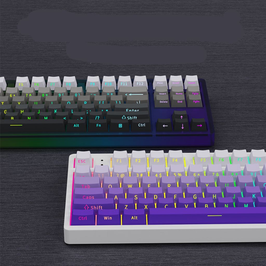 Keycap ninja, keycaps nhựa PBT, Keycap xuyên led, Keycaps profile OEM, công nghệ in double-shot.