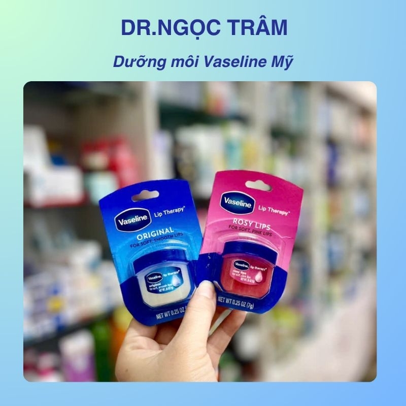 Sáp Dưỡng Ẩm Vaseline Rosy Lips Therapy