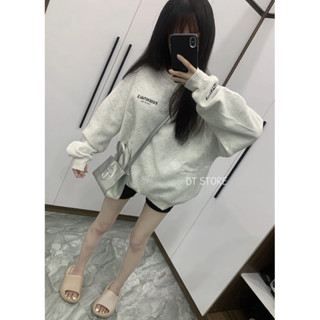 ÁO SWEATER E.S XÁM TRẮNG ĐỦ SIZE