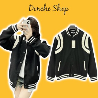 Áo Khoác Bomber Teddy Phối Viền Trắng Sơn Tùng - Áo Khoác Bomber Teddy Nam Nữ Chất Dạ Cao Cấp 880413