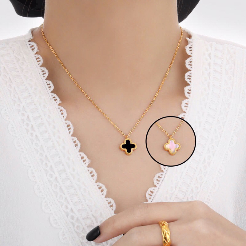 dây chuyền đeo được 2 mặt