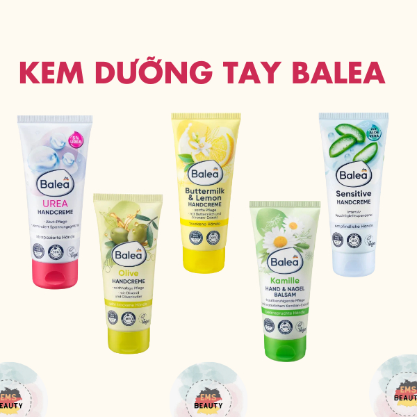 Kem Dưỡng Tay Balea, Kem Dưỡng Ẩm Sâu Cho Da Khô, Dịu Nhẹ, Mềm Mịn Da Tay, Kem Dưỡng Âme Mùa Đông