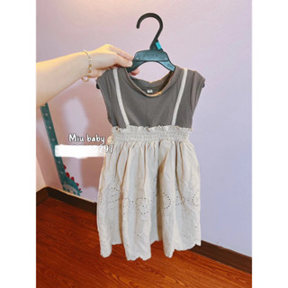 Váy xuất nhật bé gái 4 màu siêu đẹp