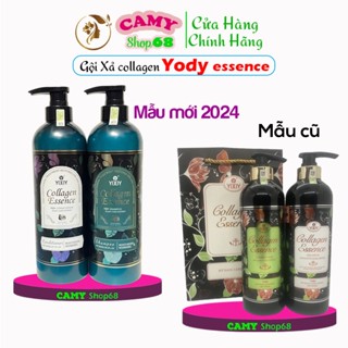 Dầu Gội Cặp Colagen Essence Yody Phục Hồi Tóc Hư Tổn Và Kích Thích Mọc Tóc 800MLx2 [HÀNG CHÍNH HÃNG]_ Camy Shop68