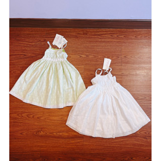 Váy 2 dây xoè bé gái 2 lớp chất thô cotton mềm mát