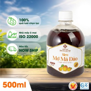 Siro Mơ Má Đào - Ô mai Hồng Lam 11 Hàng Đường