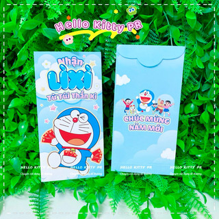 Bao lì xì Hello Kitty - Doremon - gấu Lotso - Doraemon