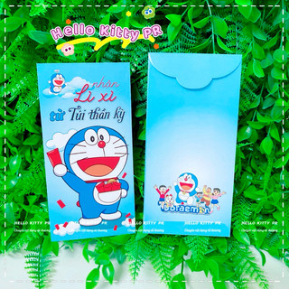 Bao lì xì Hello Kitty - Doremon - gấu Lotso - Doraemon