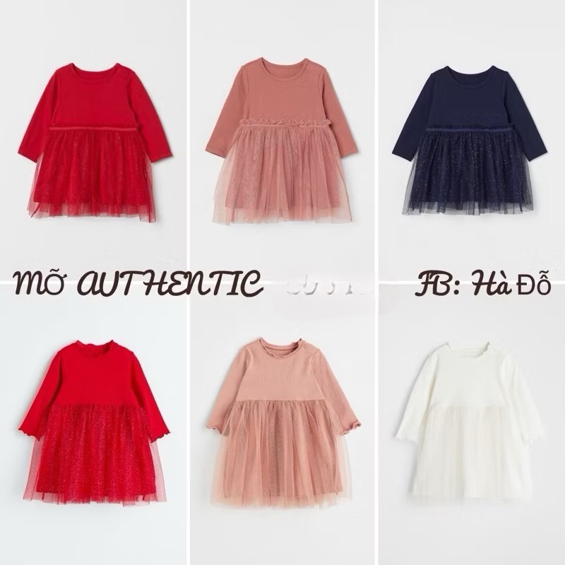 [HM AUT] váy ren xoè bé gái HM Aut | Săn sale Us, Uk, Jp