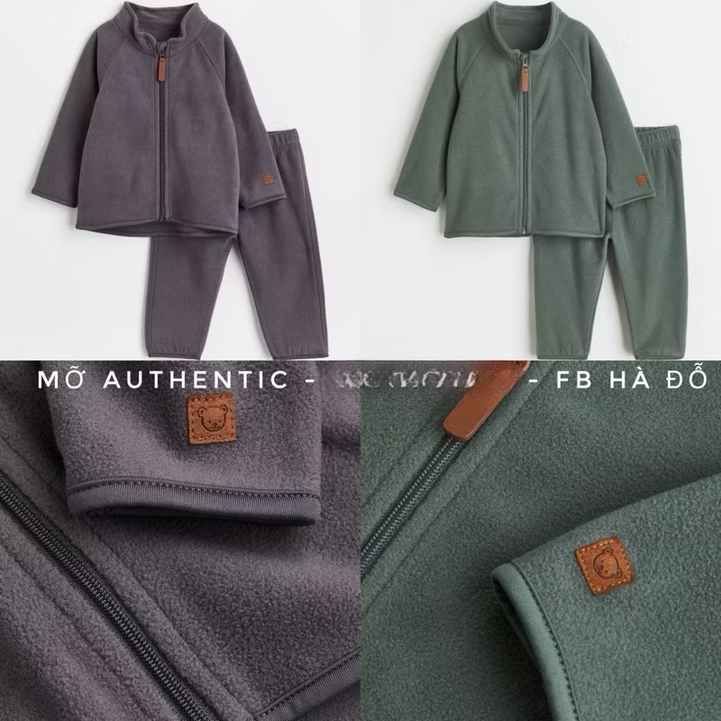 Bộ nỉ Hm Aut | săn sale HM Japan