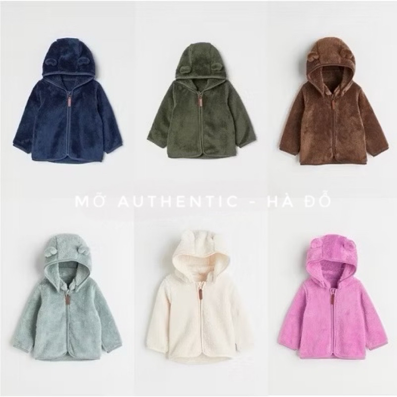 Áo khoác lông HM ( auth ) | Lông mềm, ấm và mịn | Săn Sale chính hãng HM UK, US, JP, China