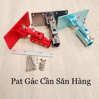 Pat gác cần săn hàng, pat giữa gắn thùng câu đài vít lắp xuyên thùng chắc chắn