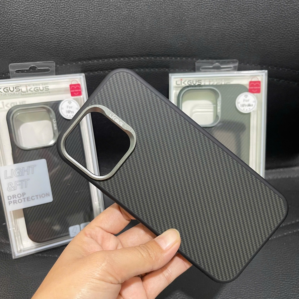 Ốp lưng iPhone 16 Pro max/ 16 pro /15 Pro/ 15 Pro Max/ 14 Pro Max/ 13 Pro Max, ốp vân carbon fiber h