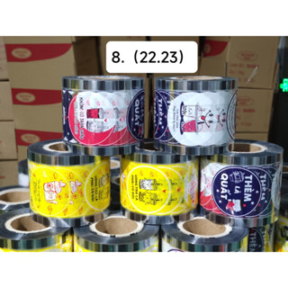 Màng Dập Cốc / Cuộn Dập Cốc  - Màng Ép Ly Nhựa ( Mix Hình Ngẫu Nhiên ) in sẵn 2400 hình/cuộn