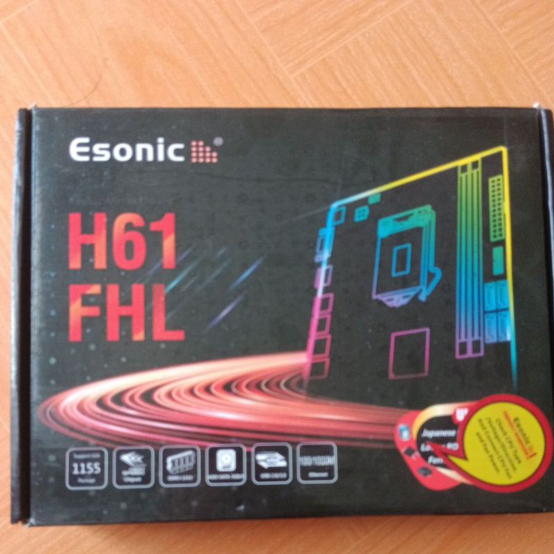 main esonic h61 hư card mạng