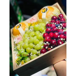 Khay quà cherry