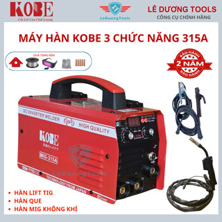 (Mẫu Cải Tiến) Máy Hàn MIG Nhật KOBE 315A 3 Chức Năng Chuyên Dùng Cho Thợ Và Gia Đình