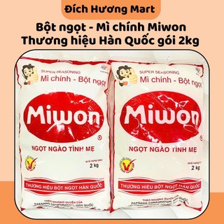 Mì Chính - Bột Ngột Miwon Gói 2kg Thương Hiệu Bột Ngọt Hàn Quốc