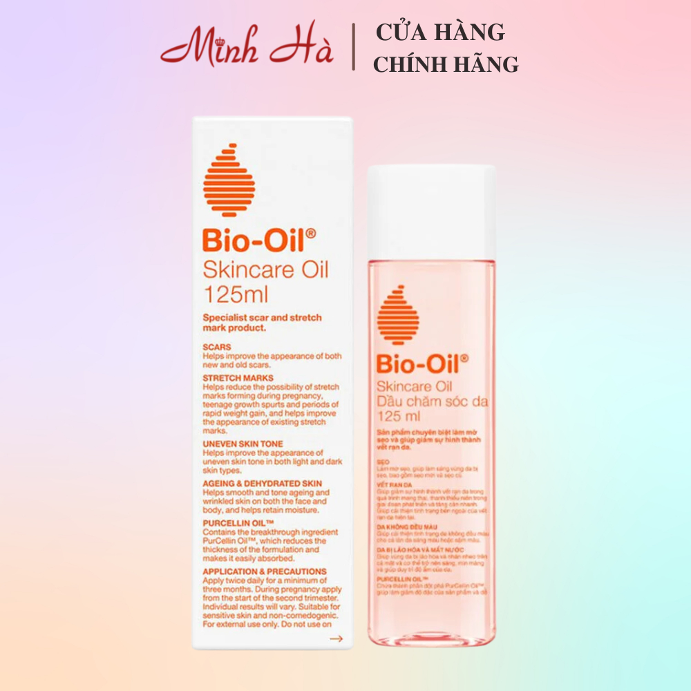 Serum dưỡng da Bio Oil Skincare Oil 60/125ml giúp giảm rạn da mờ sẹo