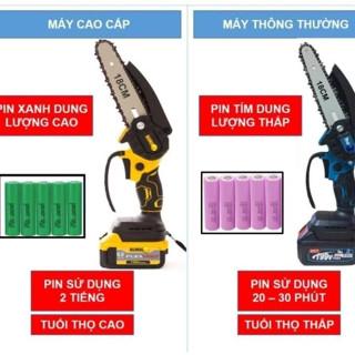 Máy cắt xích pin /Máy cầm tay Mini/ cắt cây/cắt cành/tỉa cây cảnh.