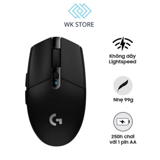 Chuột không dây Logitech G304 Lightspeed Wireless Trắng/Đen, Hàng chính hãng Digiword (BH 24T)