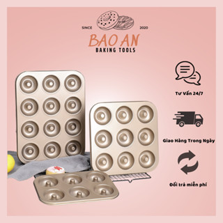 Khuôn làm bánh donut chống dính