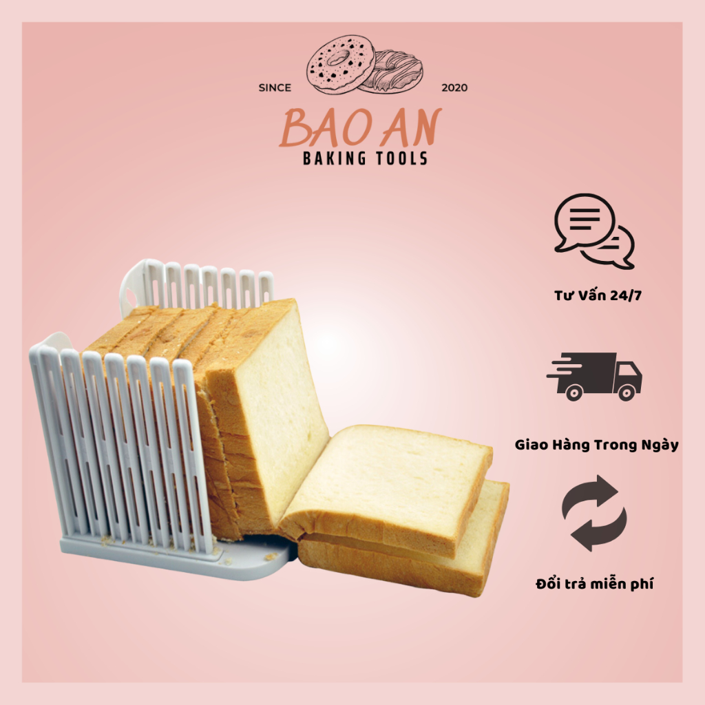 Dụng cụ cắt lát bánh mì sandwich, bánh mì gối