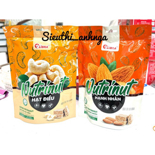 Bánh NUTRINUT Ngũ Cốc Hạt Điều/Hạnh Nhân Libra Túi 220g