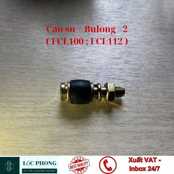 Cao su & bulong đai ốc Khớp Nối FCL - Size #2 (FCL100, FCL112)