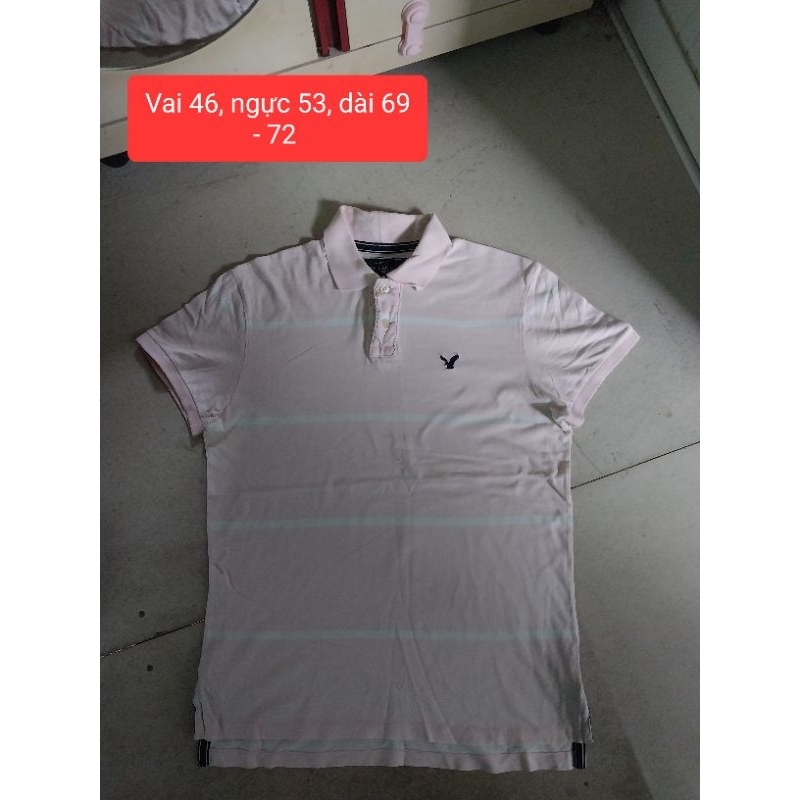 Áo polo AMERICAN EAGLE OUTFITTERS chính hãng USA made in CAMBODIA 2hand