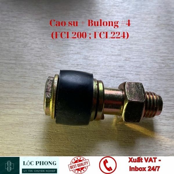 Cao su & bulong đai ốc Khớp Nối FCL - Size #4 (FCL200, FCL224)