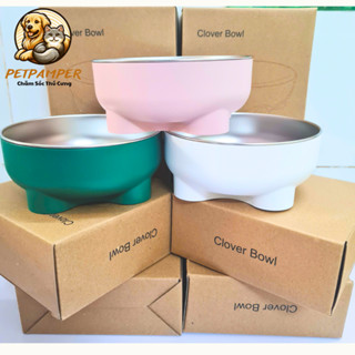  Bát Ăn Đơn cho Chó Mèo Tiện Lợi BC005 - Chất Liệu Inox Su304 Không Gỉ - Thiết Kế Dễ Tách Rời 