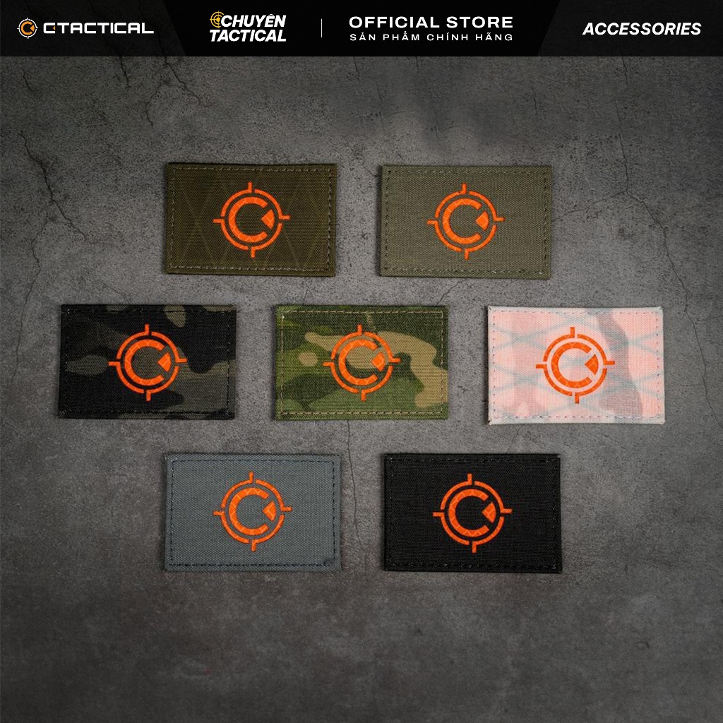 Patch Logo CT Xpac/3M Reflective - Miếng dán phản quang (chuyentactical)