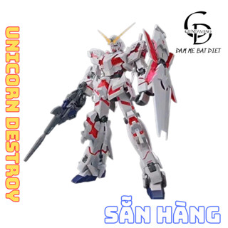 [SẲN HÀNG] Mô Hình lắp ráp HG UNICORN DESTROY (TẶNG DECAN)
