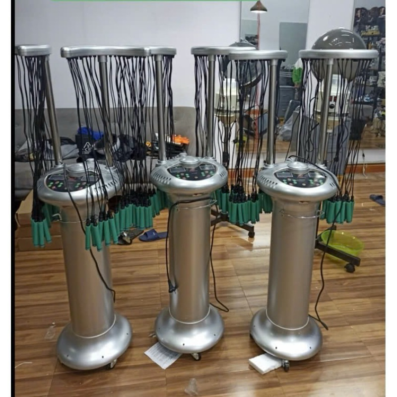 Máy Uốn Xoăn Đứng Setting Kỹ Thuật Số 64 Dây, 24V, Tặng Kèm 64 Trục Uốn Nóng - KVMU0542