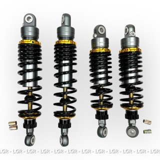 Phuộc Sau Nitron HYLOS Wave, Sirius Không Bình Đen Ty Vàng, Giảm Sóc Tăng Chỉnh Lò Xo